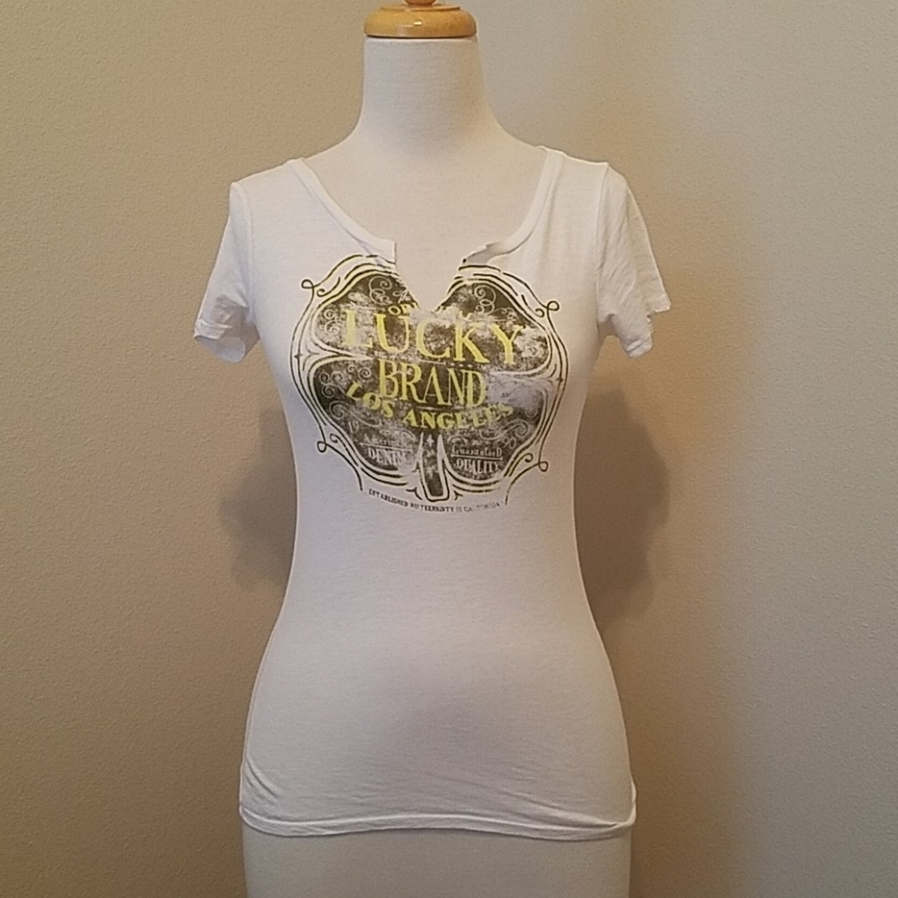 Lucky Brand V Neck Shirt